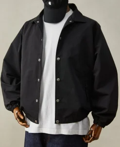 New 60/40 Water-Repellent Coach Jacket - Black Jackets&coats