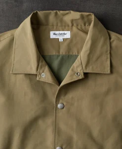 Sale 60/40 Water-Repellent Coach Jacket - Khaki Jackets&coats