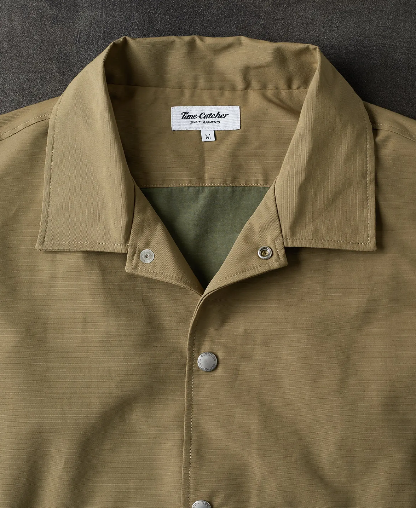 Sale 60/40 Water-Repellent Coach Jacket - Khaki Jackets&coats