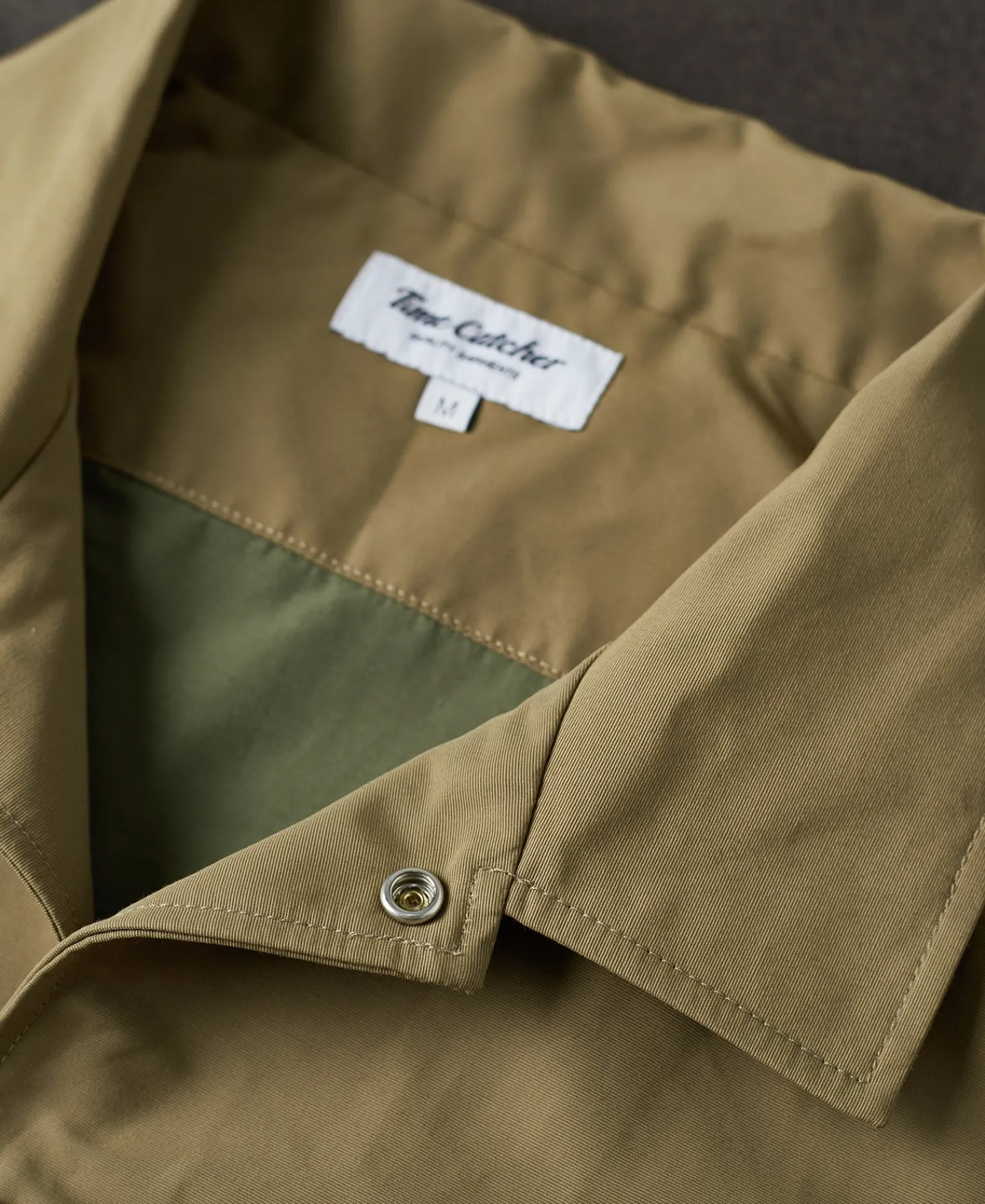 Sale 60/40 Water-Repellent Coach Jacket - Khaki Jackets&coats