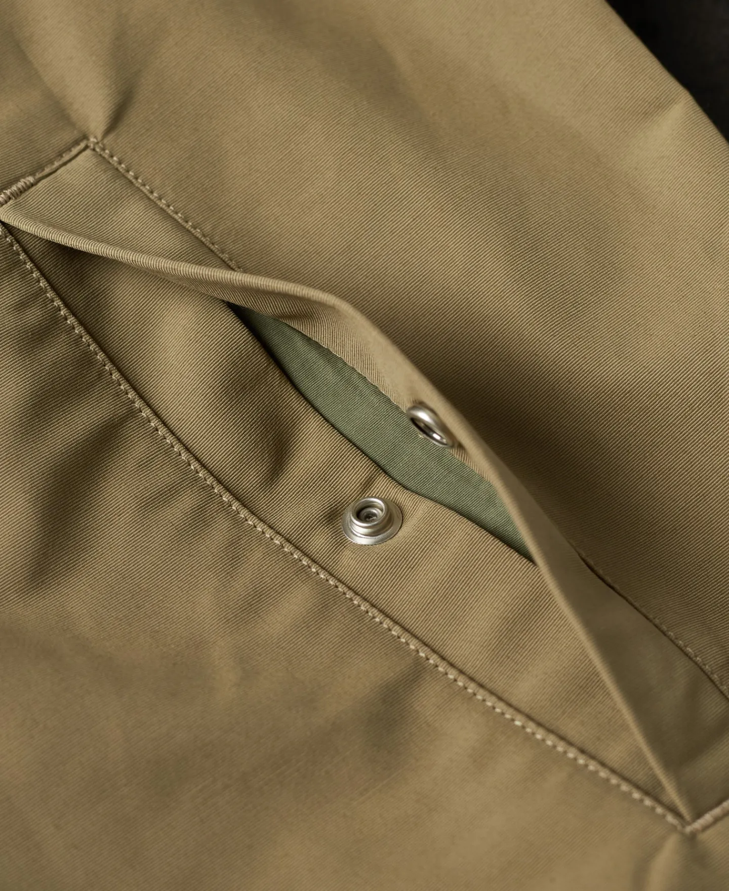 Sale 60/40 Water-Repellent Coach Jacket - Khaki Jackets&coats