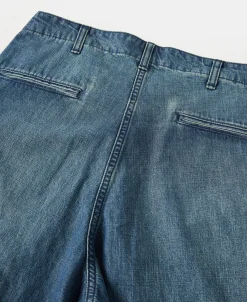 Sale Wide Leg Repaired Jeans Jeans | Denim