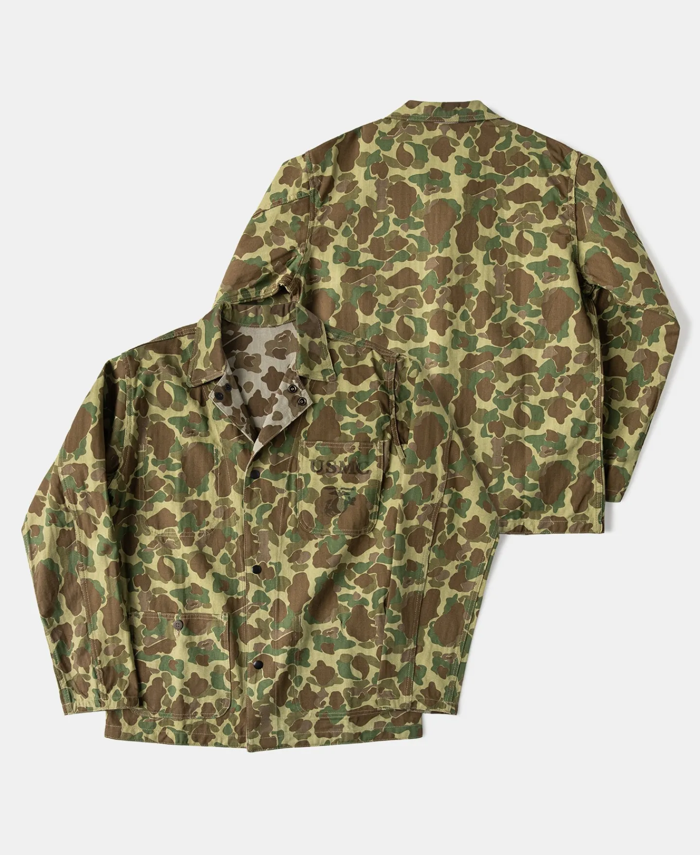 Online WWII USMC Type P-42 Duck Hunter Camo Jacket Jackets&coats