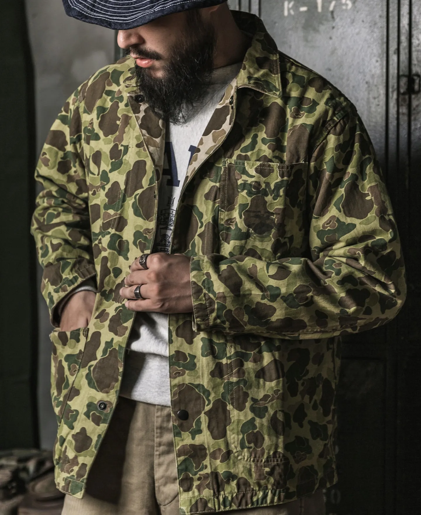 Online WWII USMC Type P-42 Duck Hunter Camo Jacket Jackets&coats