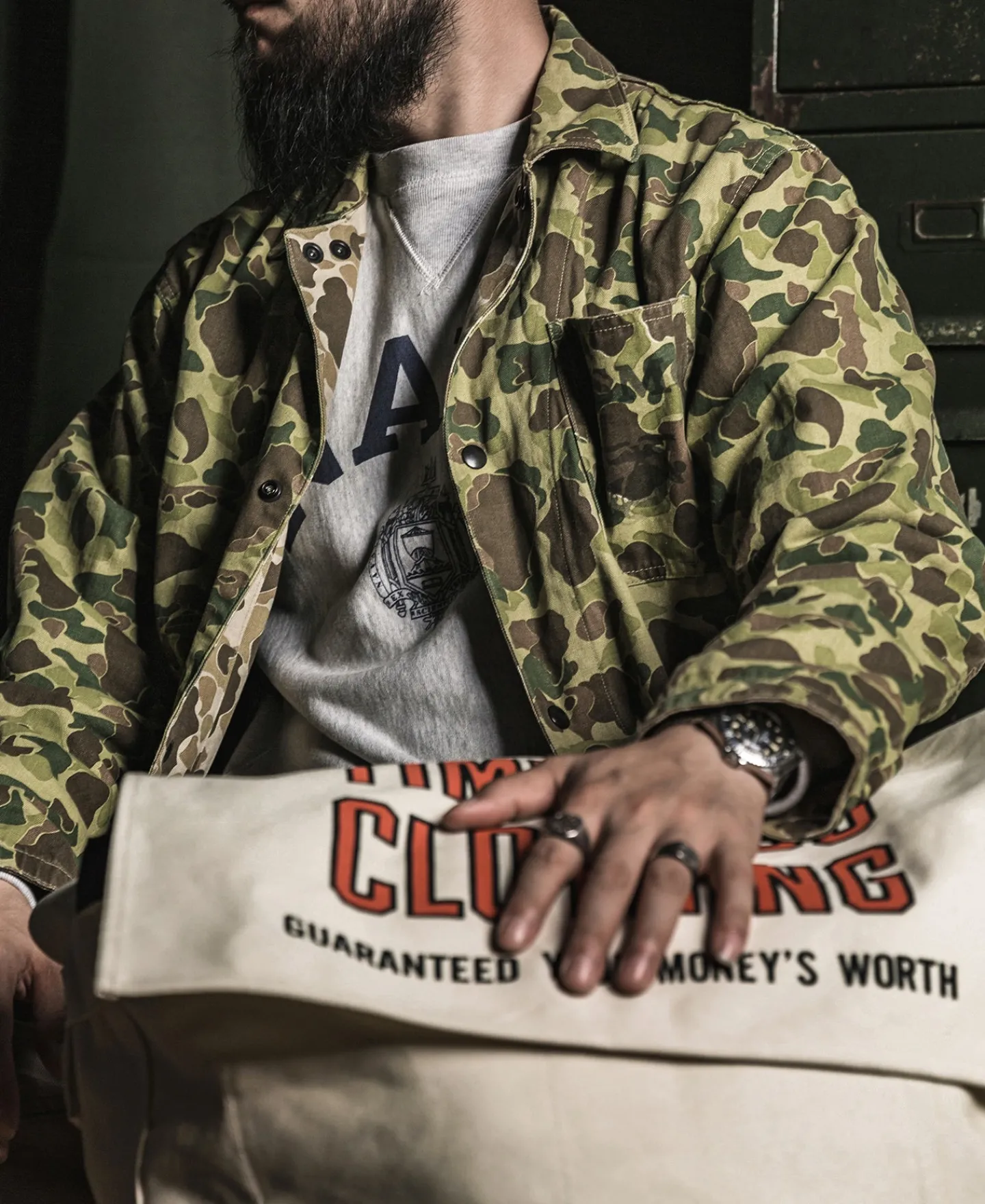 Online WWII USMC Type P-42 Duck Hunter Camo Jacket Jackets&coats